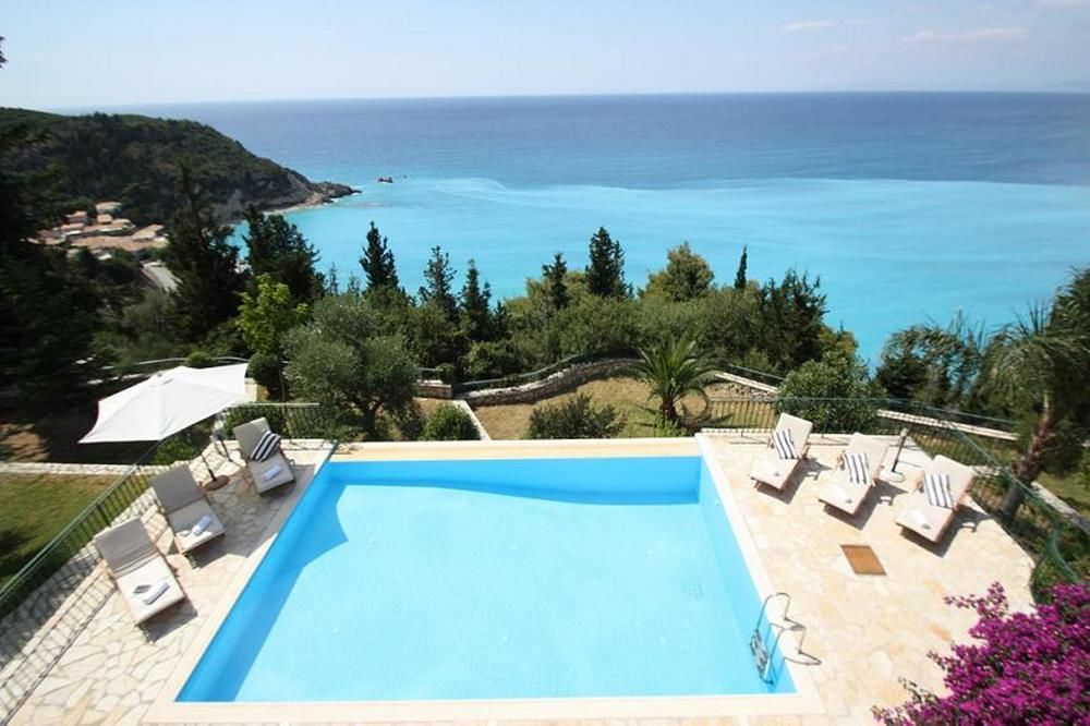 Agios Nikitas View 2 Villa Bagian luar foto