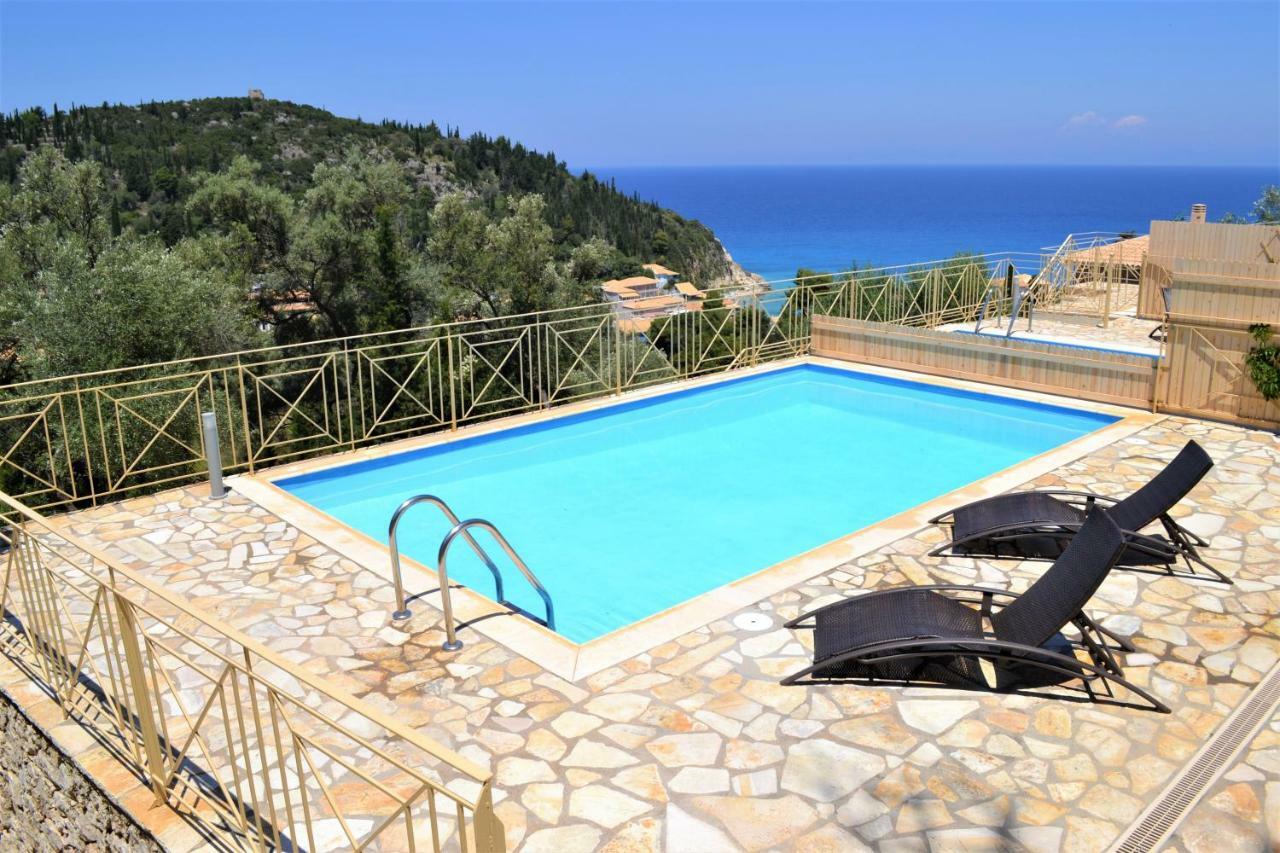 Agios Nikitas View 2 Villa Bagian luar foto