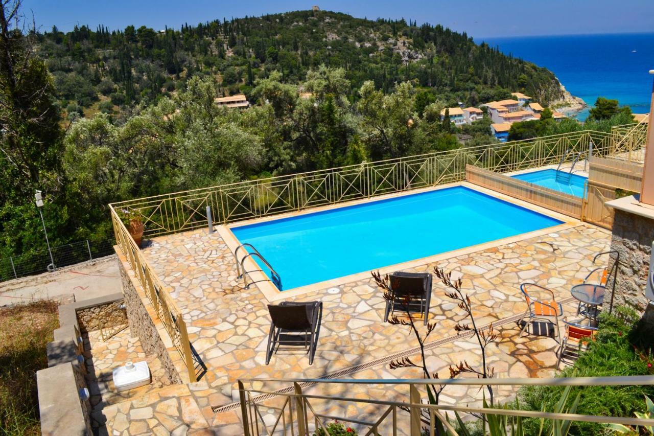 Agios Nikitas View 2 Villa Bagian luar foto